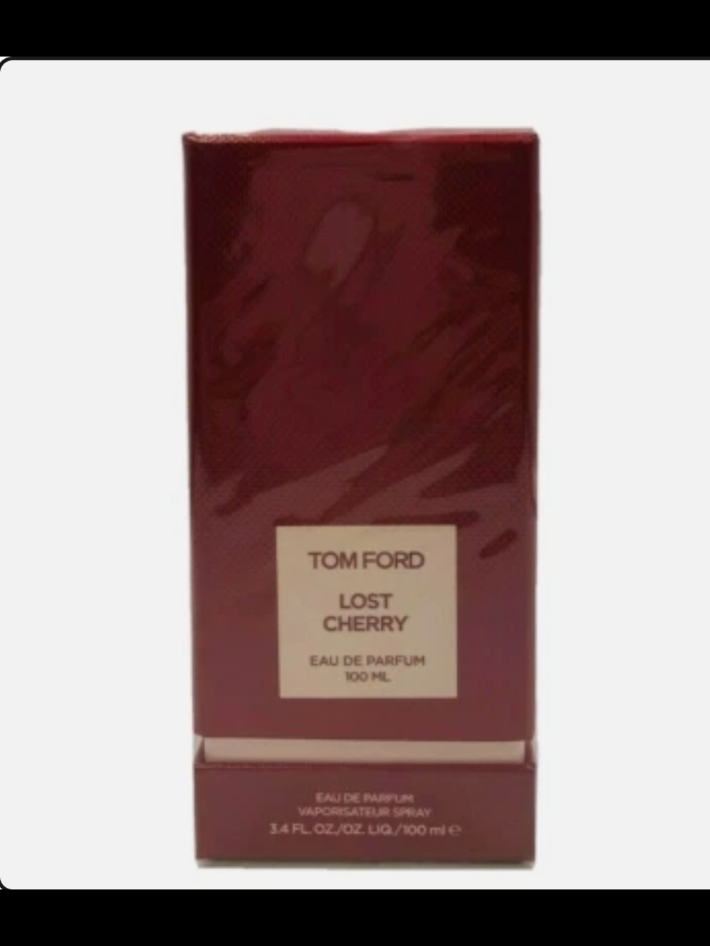 Tom Ford Lost Cherry Box in Deep Cherry Red AUTHENTIC SEALED
